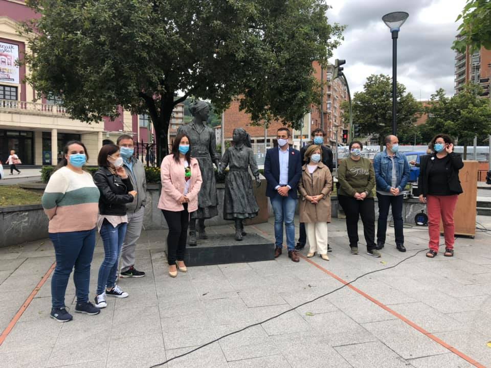 Acto político en Basauri 12J