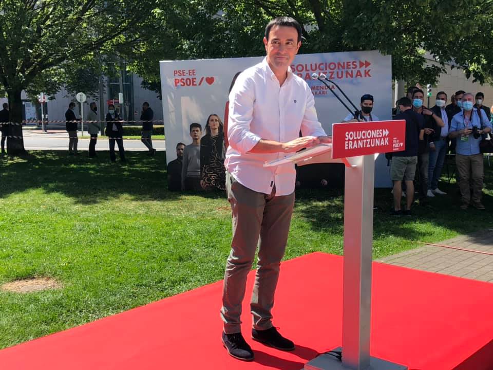 Intervención Mikel Torres. Acto en Bilbao con Idoia Mendia y Pedro Sánchez