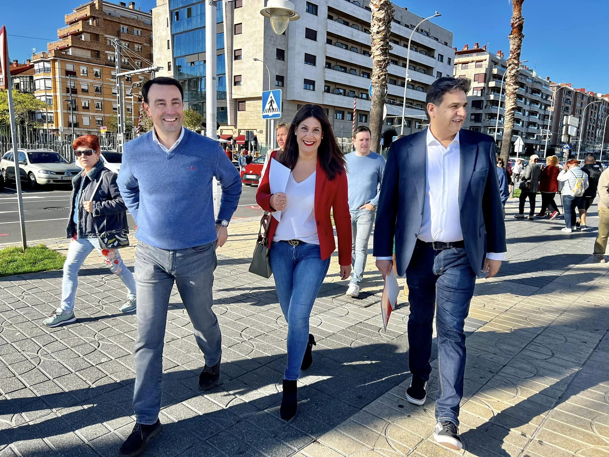 Mikel Torres. Presentación candidato Santurtzi, Juan Andrades