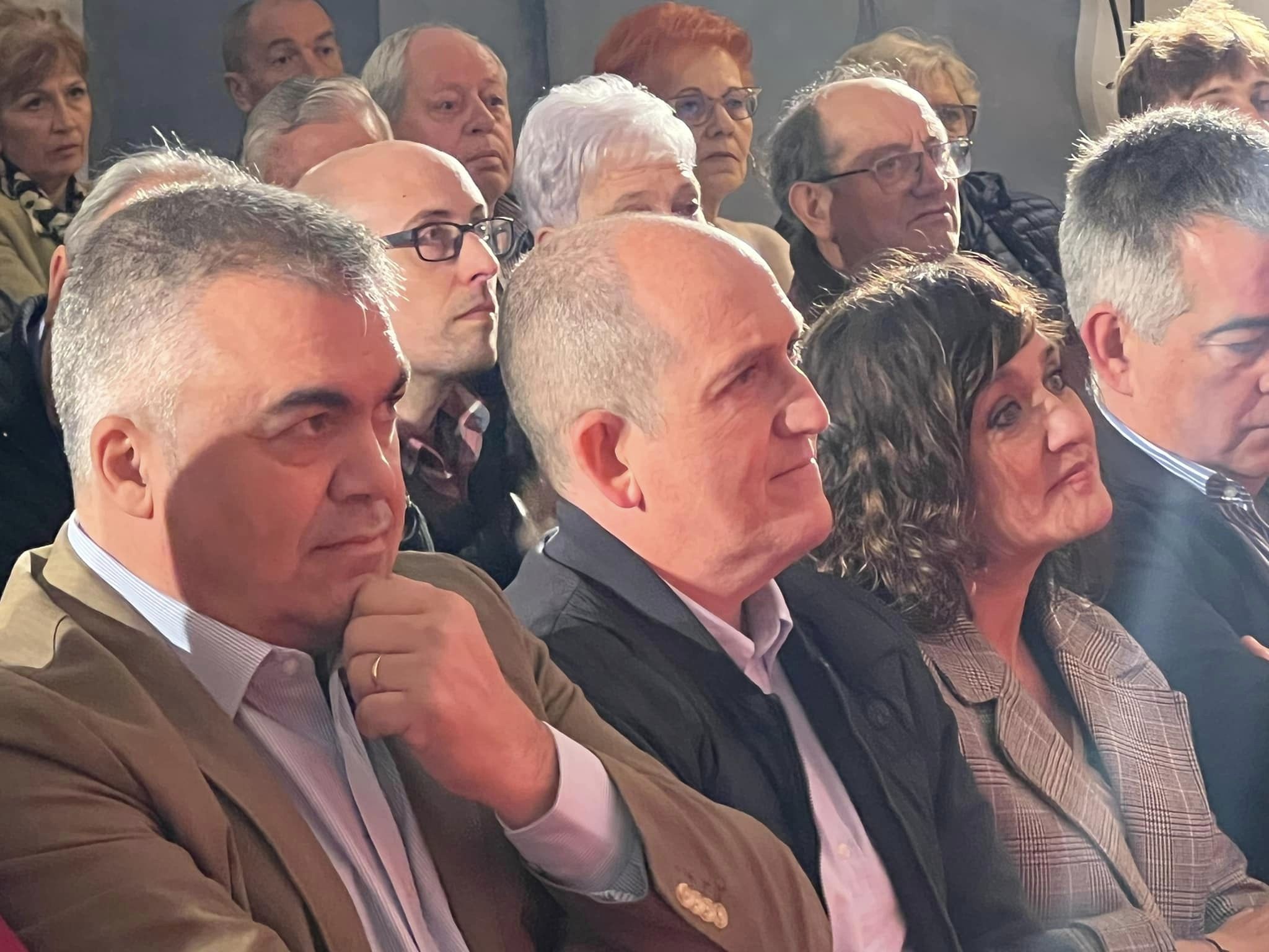 1 Santos Cerdán. Presentación candidato de Barakaldo, Carlos Fernández