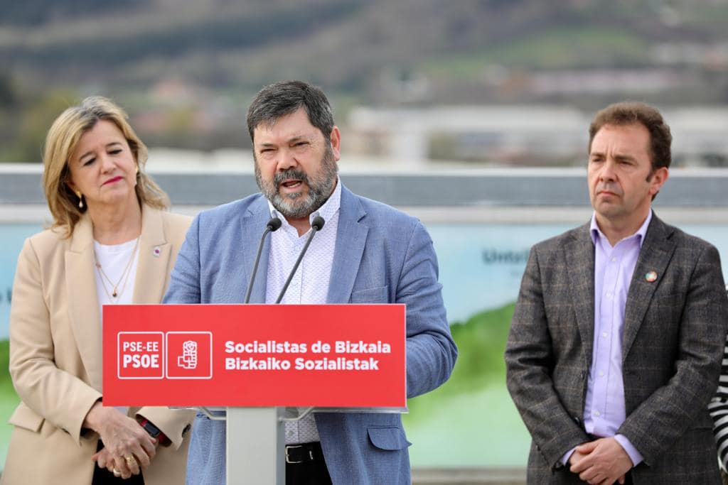 1 Alberto Álvarez. Presentación de las candidaturas municipales y forales por Durango-Arratia. Variante de Ermua