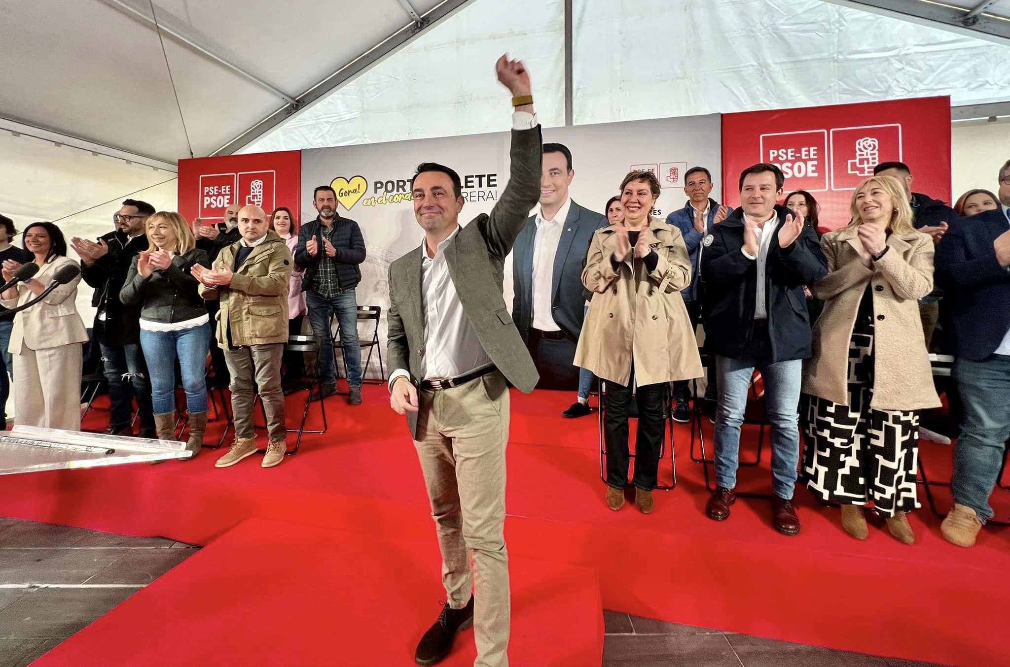 Vídeo resumen. Presentación de la candidatura socialista para Portugalete, con Mikel Torres