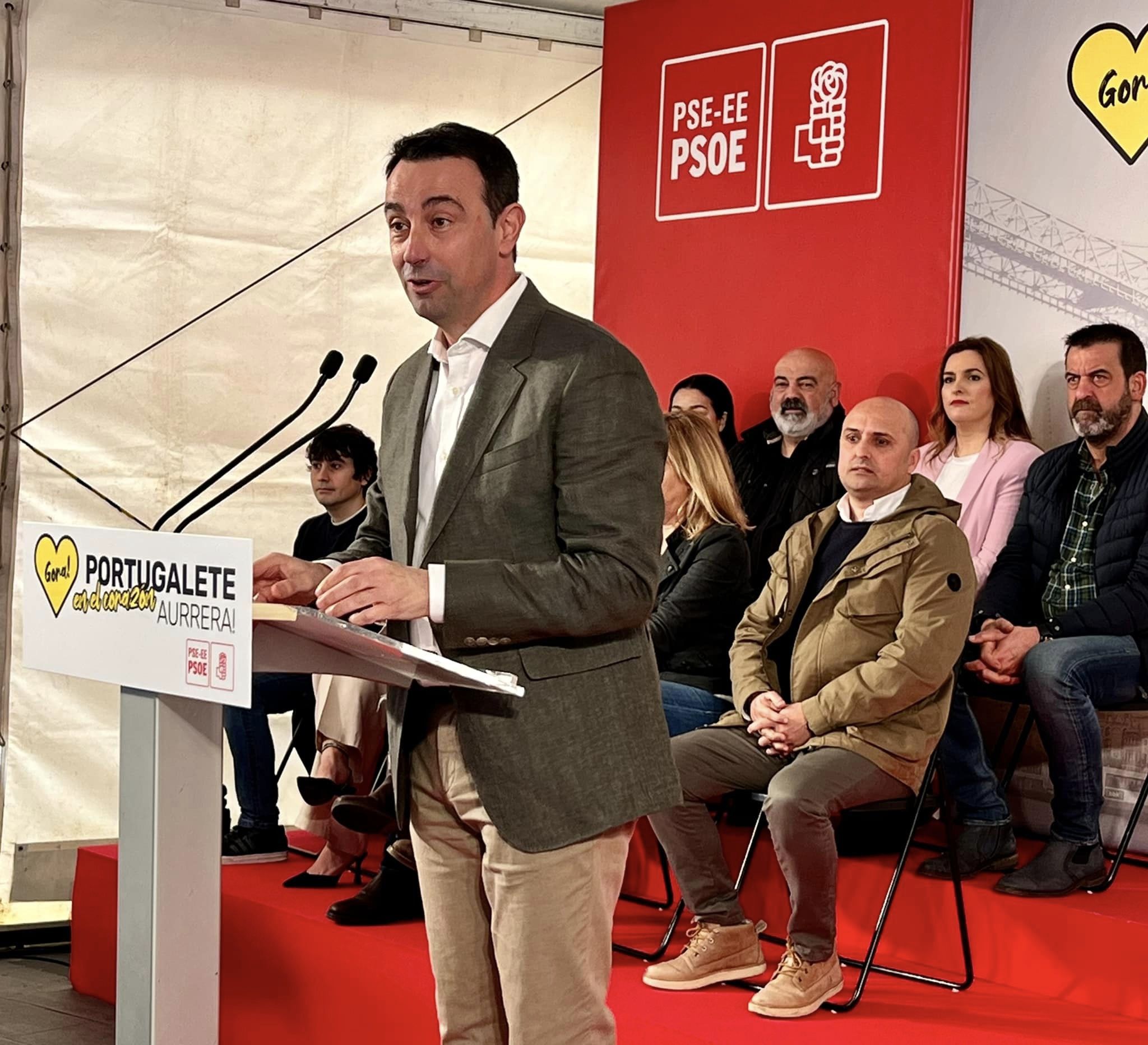 3 Mikel Torres. Presentación candidatura socialista para Portugalete