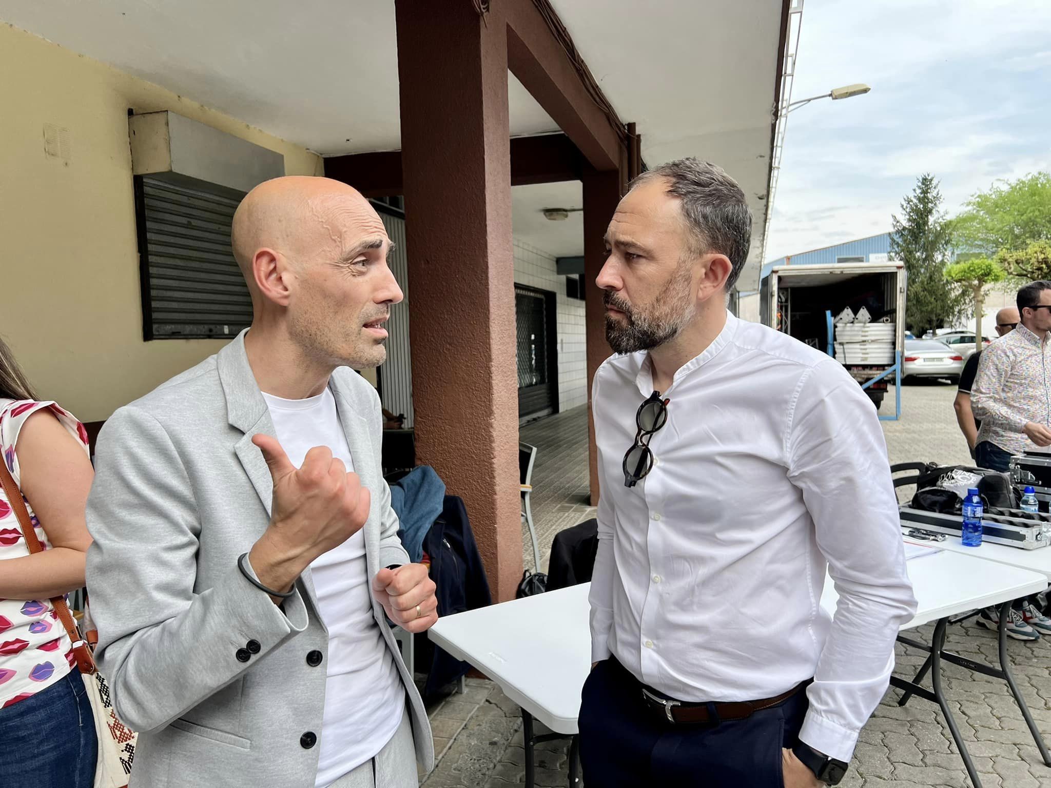 Javi Crespo, presentación candidatura Abadiño