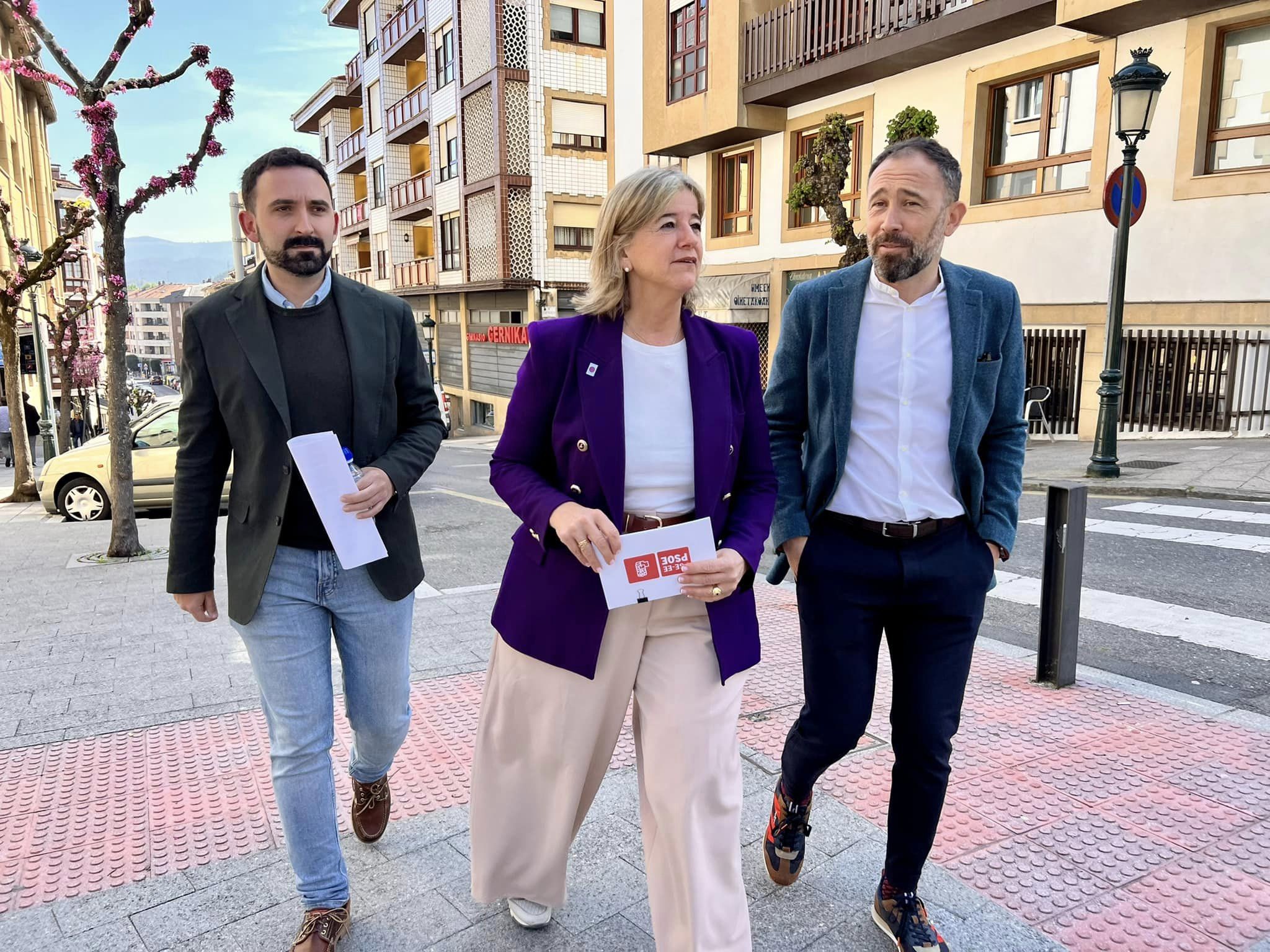 Teresa Laespada. Presentación candidatura Gernika. Guggenheim Urdaibai