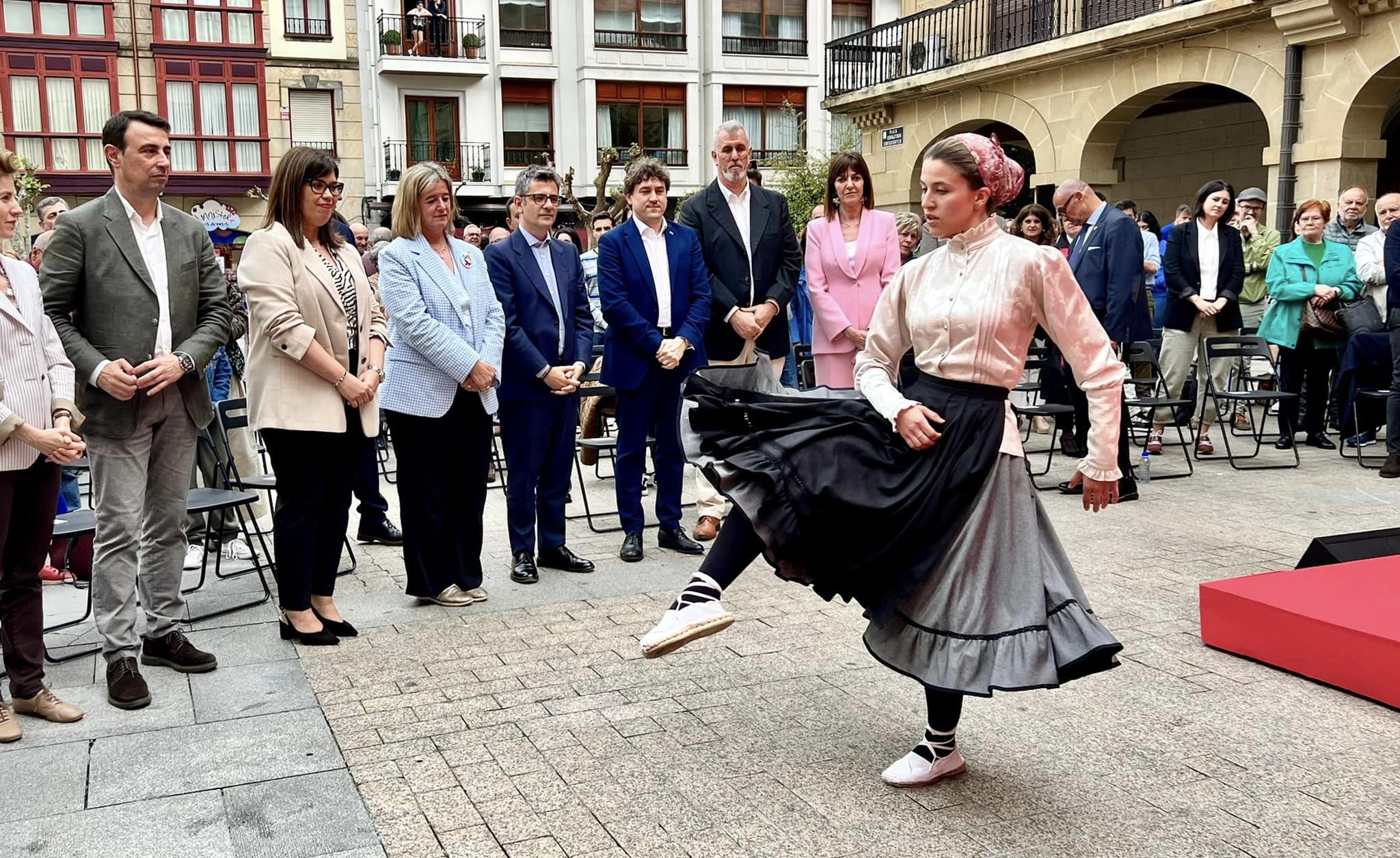 Carmen Díaz. Presentación candidatura Getxo 2023