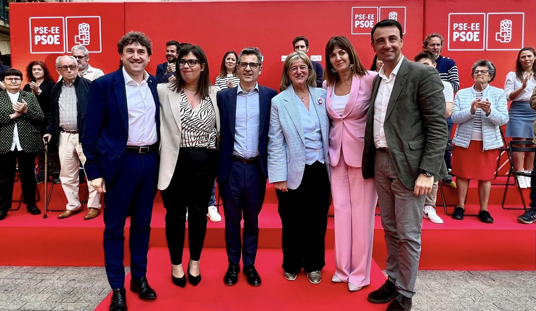 Félix Bolaños. Presentación candidatura Getxo