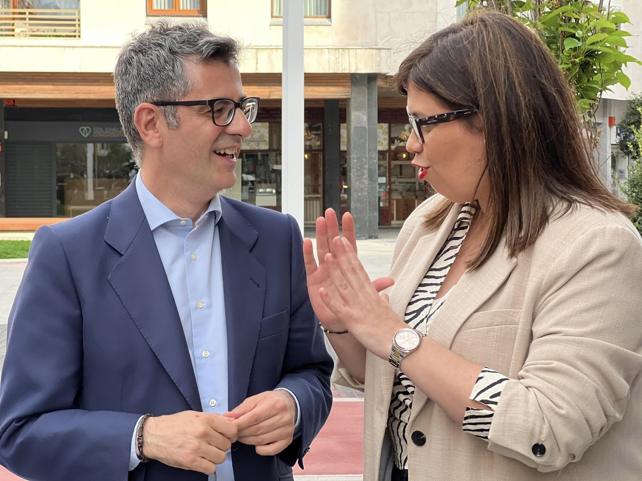 Carmen Díaz. Presentación candidatura Getxo