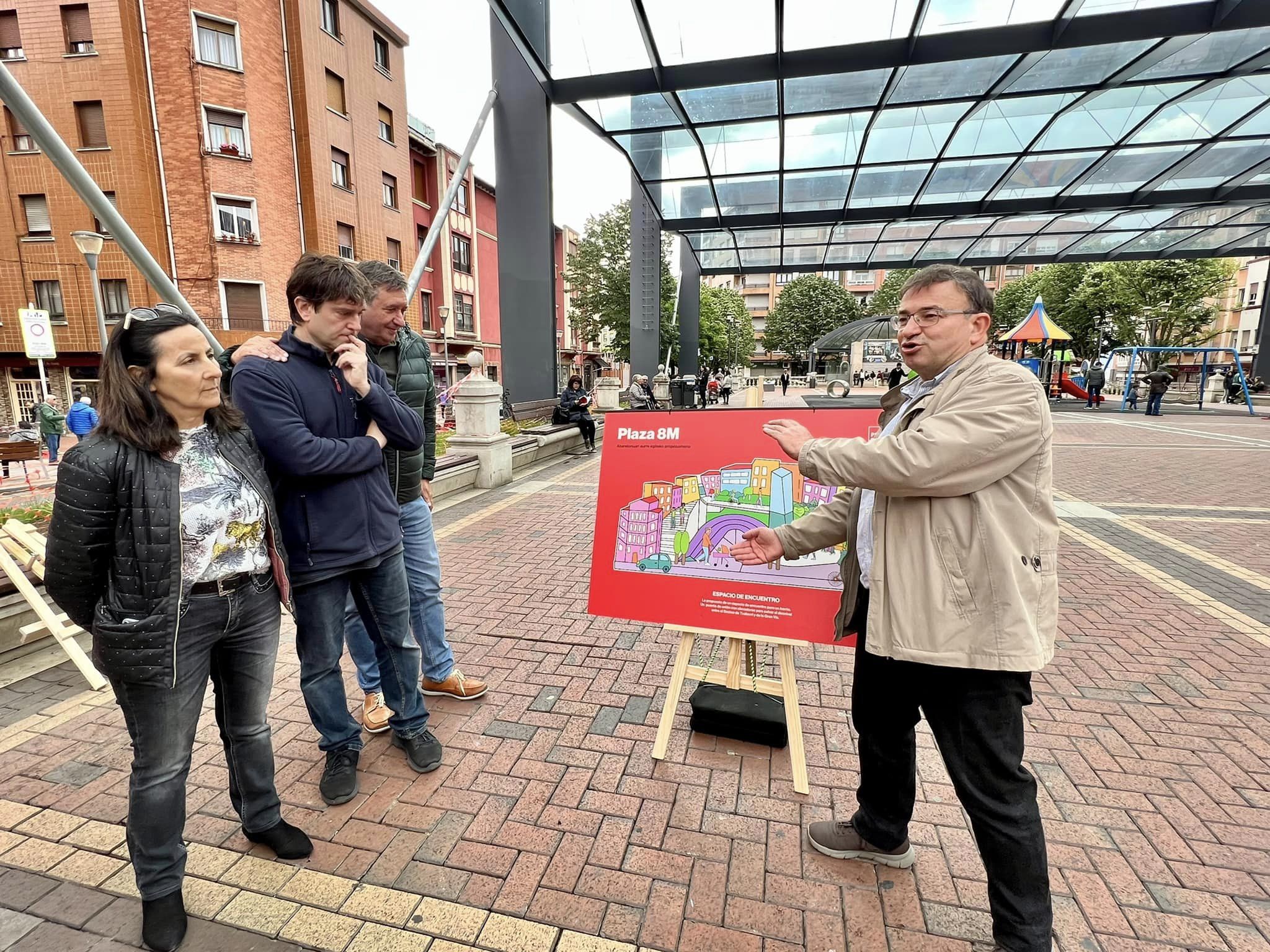 3 Carlos García de Andoin. Jornada informativa en Sestao. Programa Electoral