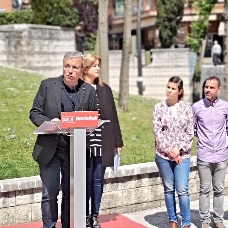 Acto político en Barakaldo. Alfredo Retortillo