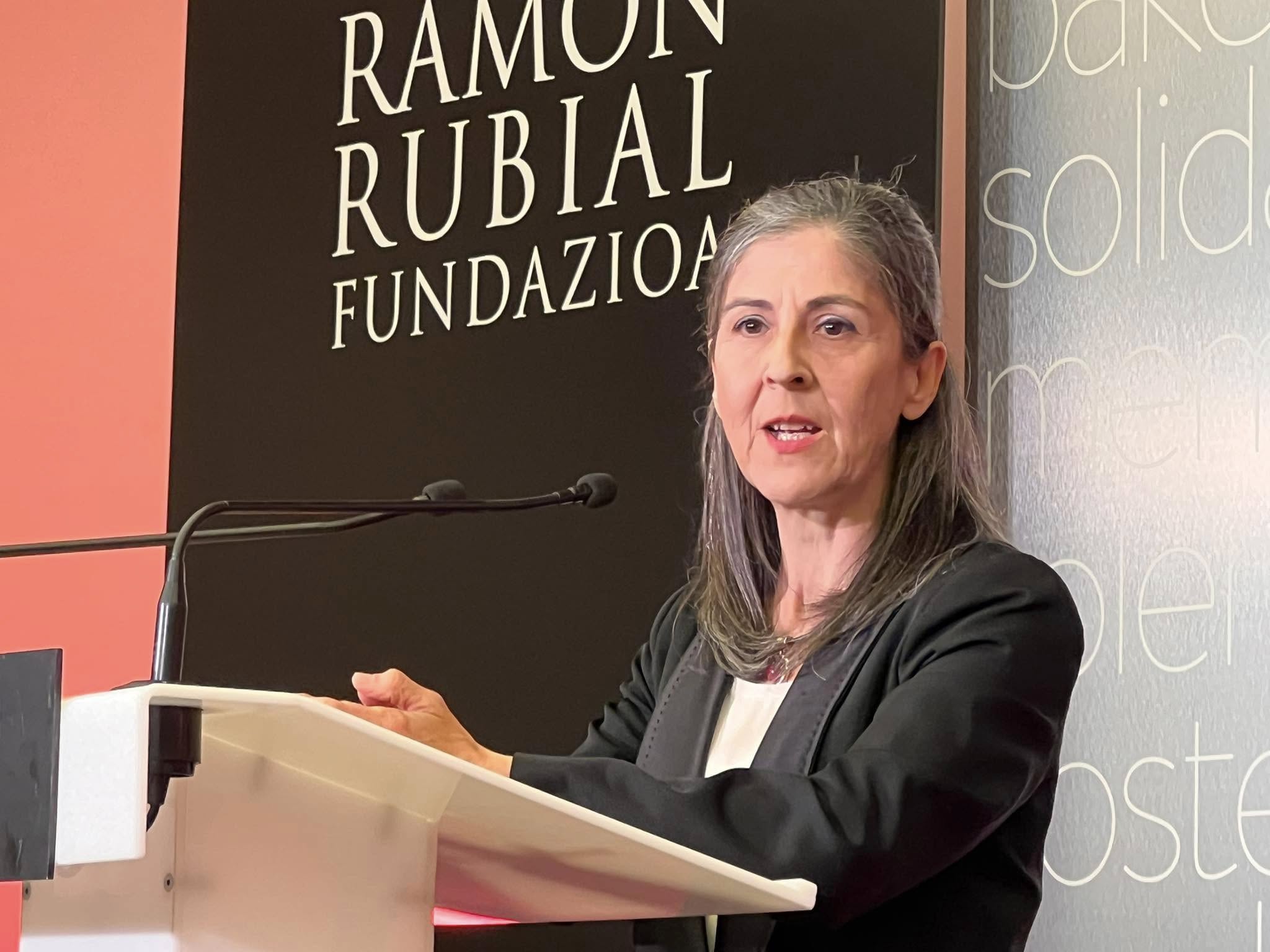 Ana Belén Quijada. Mujeres frente a ETA. Homenaje de la Fundación Ramón Rubiaol