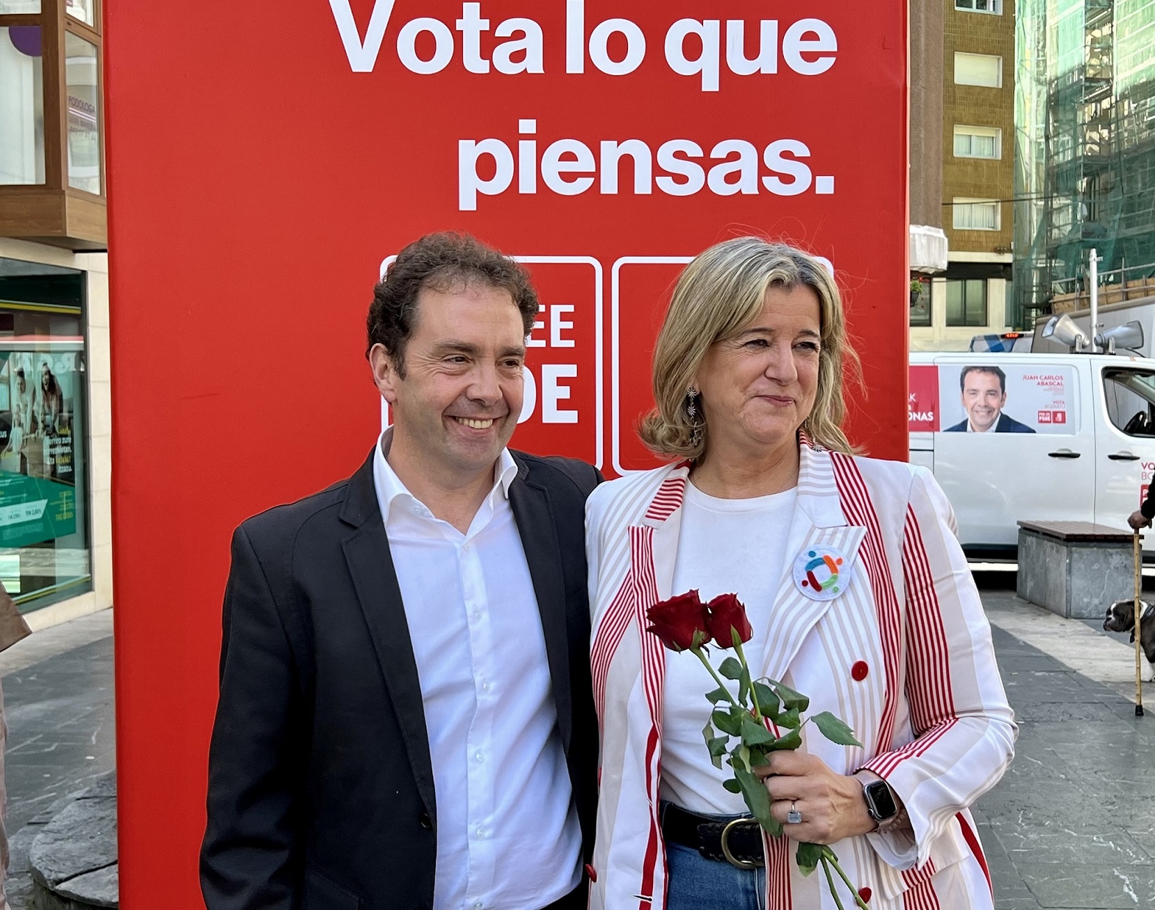 Juan Carlos Abascal. Acto cierre de campaña en Ermua