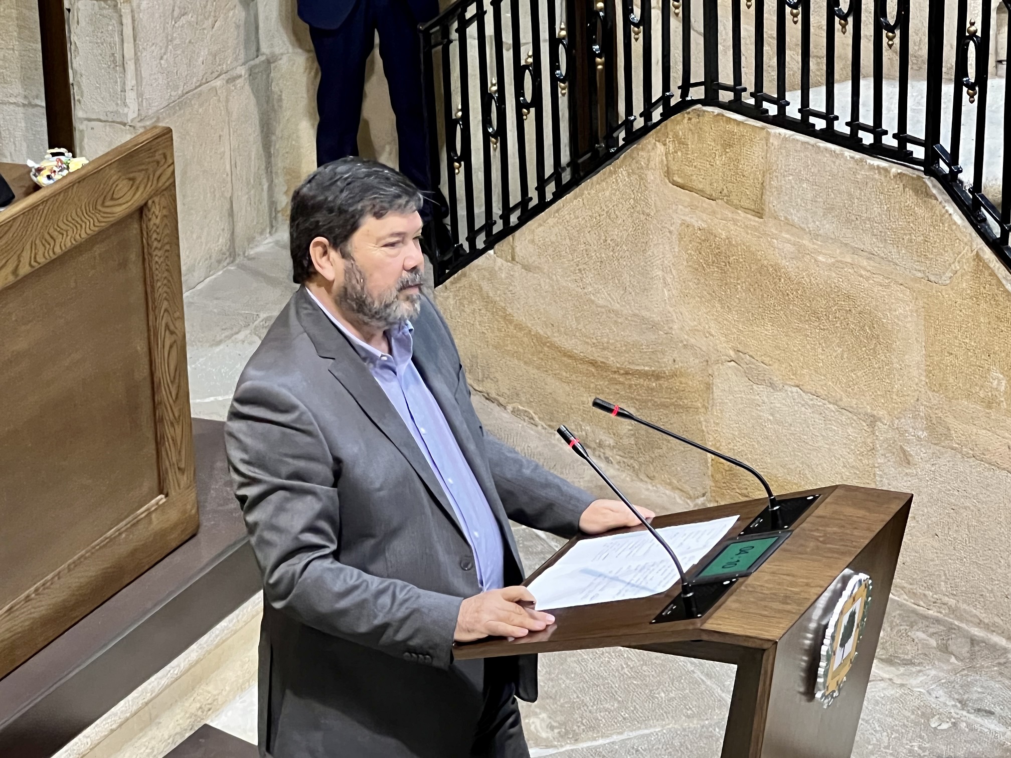 Alberto Álvarez. Decreto medidas tributarias.Pleno Gernika