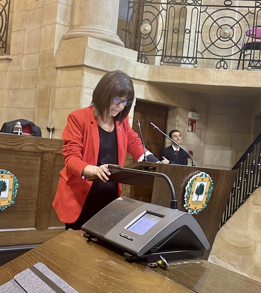 Ana Berta Campo. Pleno Gernika. Cuidados de larga duración