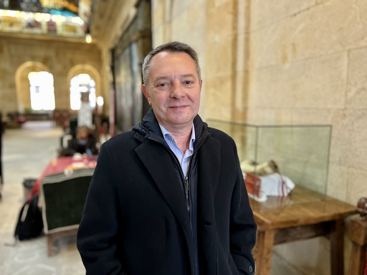 Goyo Zurro. Pleno Juntas Generales Bizkaia. Ocupación de Viviendas