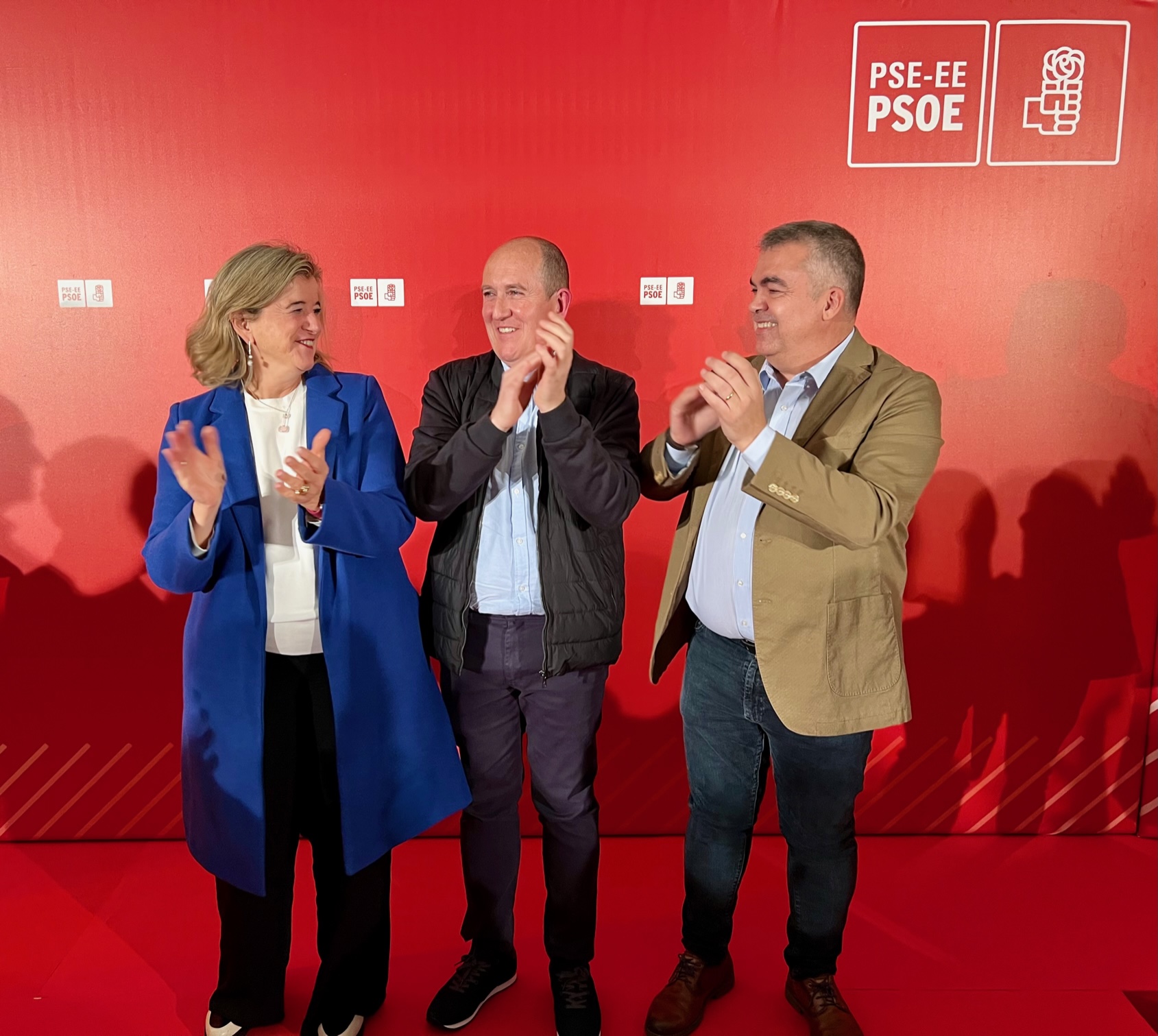 Teresa Laespada. Presentación candidato Barakaldo, Carlos Fernández