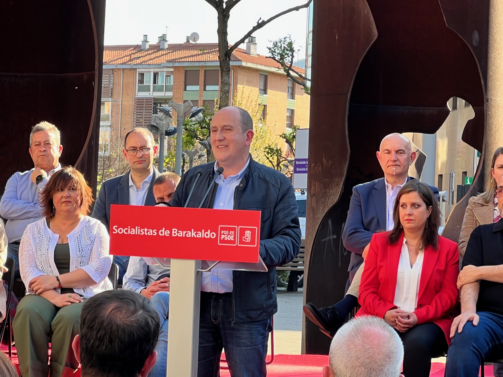 Carlos Fernández. Presentación candidatura Barakaldo