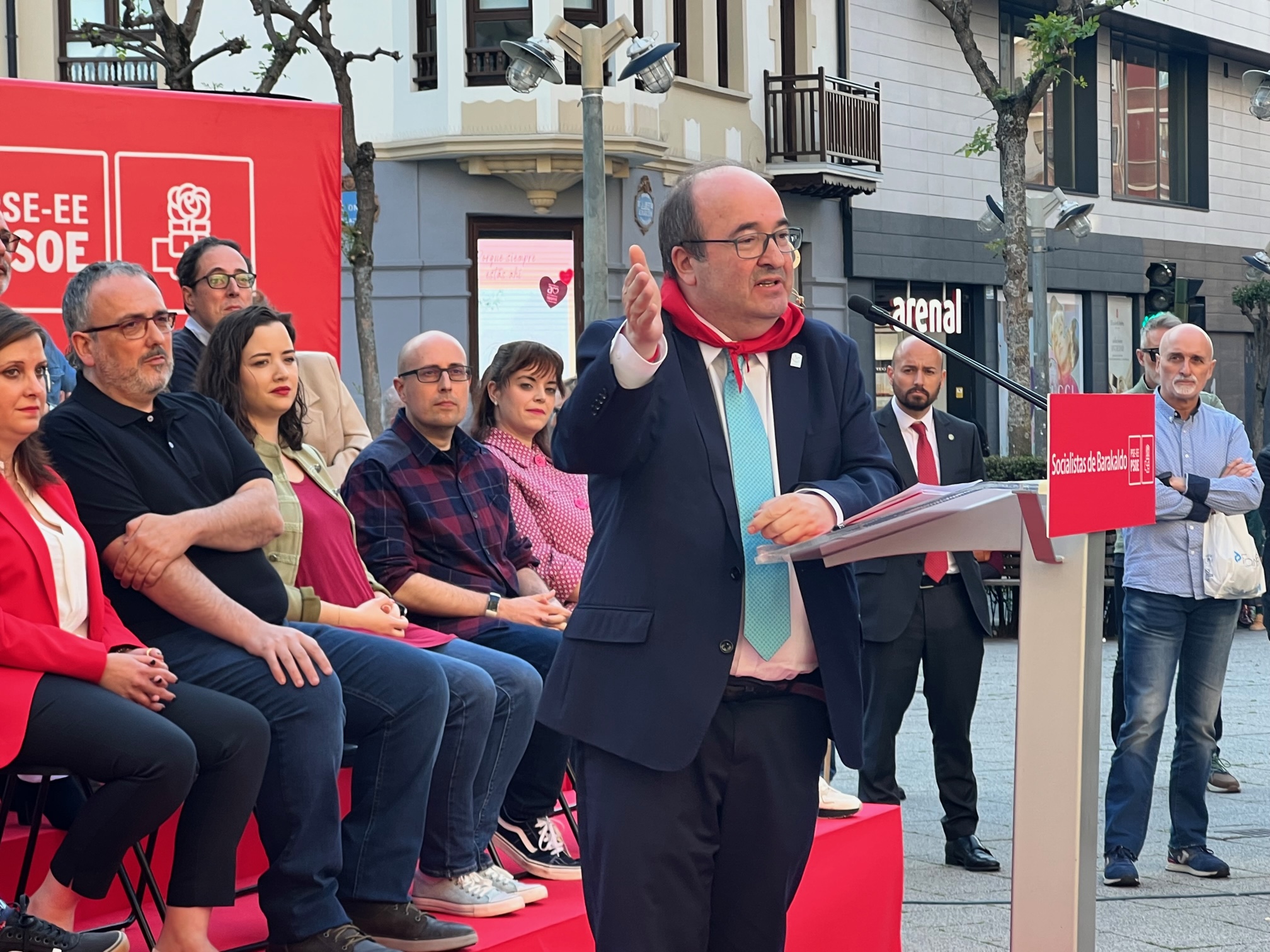 1 Miquel Iceta. Presentación candidatura Barakaldo