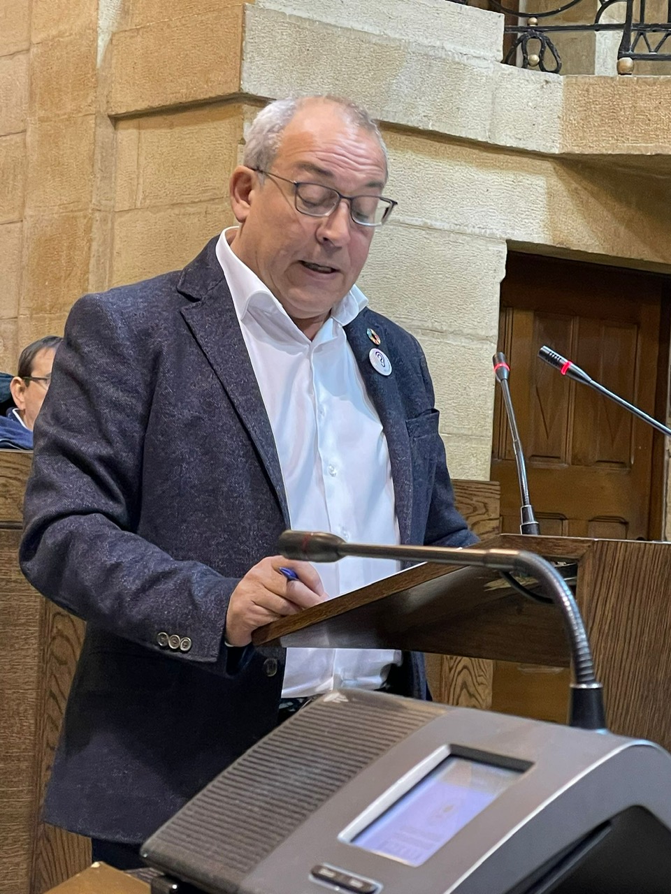 Iñaki Jerónimo. Pleno Gernika. Descuentos transporte público