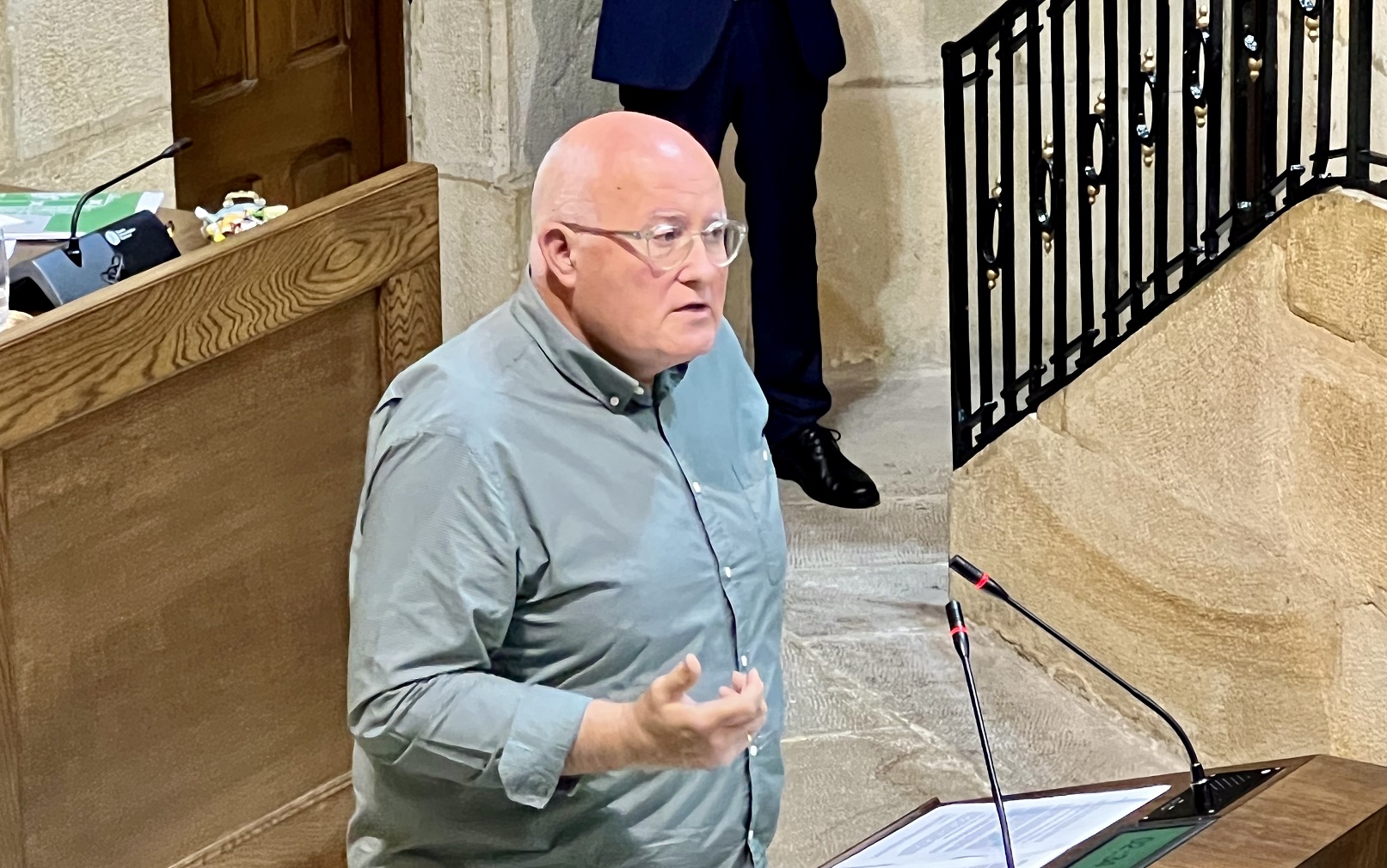 Juan Otermin. Olas de calor en residencias. Pleno Juntas de Bizkaia