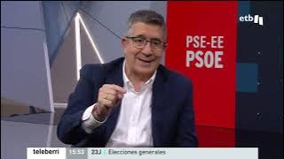 Patxi López - Entrevista ETB2 (23J)